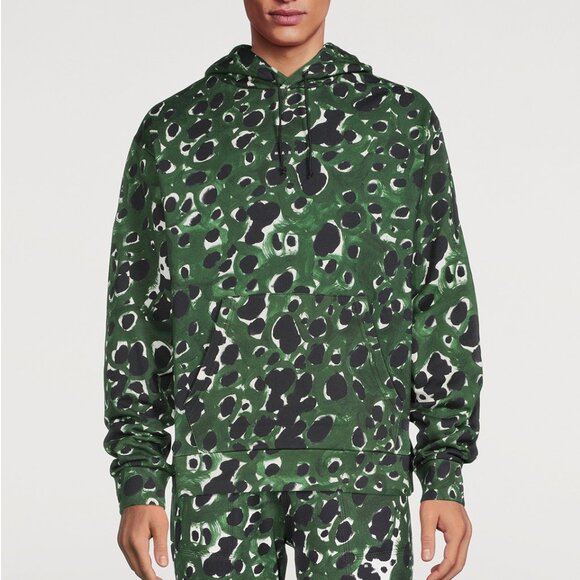 BNWT AW22 MARNI GREEN DOT HOODIE 50 - Picture 1 of 11